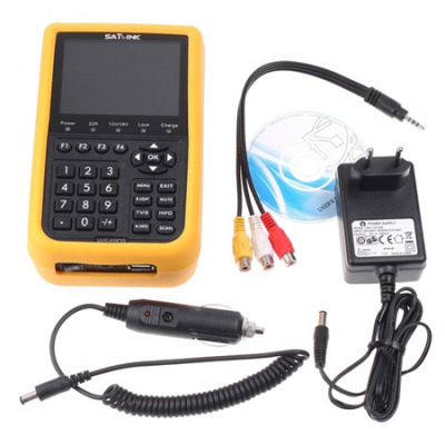 Сатметр Sat-Link WS-6909 (DVB-S+T) - вид 3 миниатюра